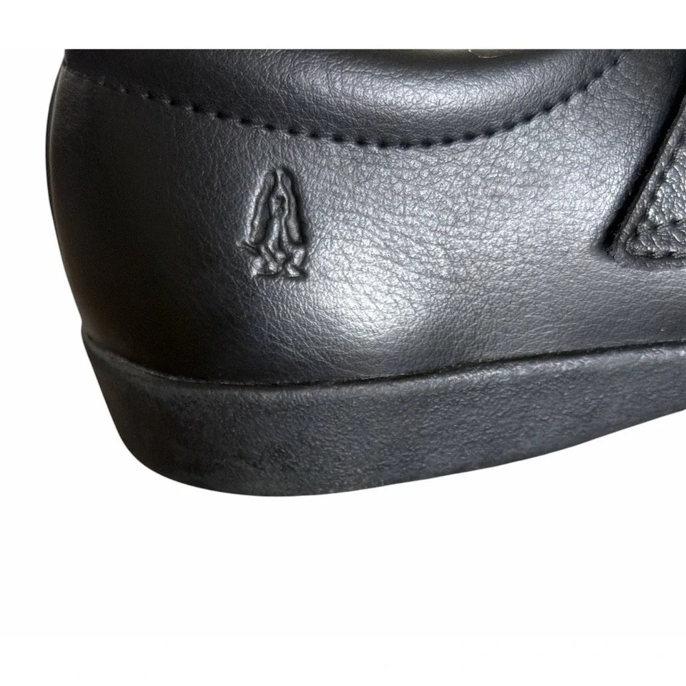 Hush Puppies Girls Lexi Leather Mary Jane Black Sz 3.5W Uniform Dress Shoes